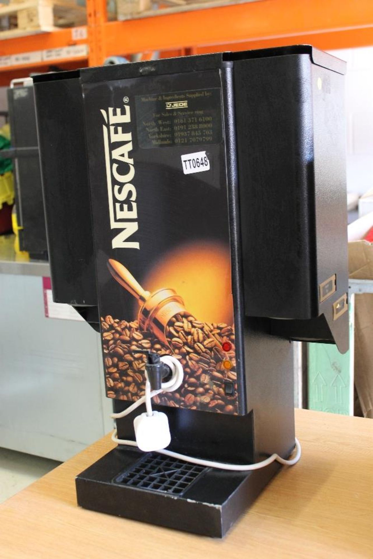 Nescafe Jede Drinks Vending Machine – as found – 1ph