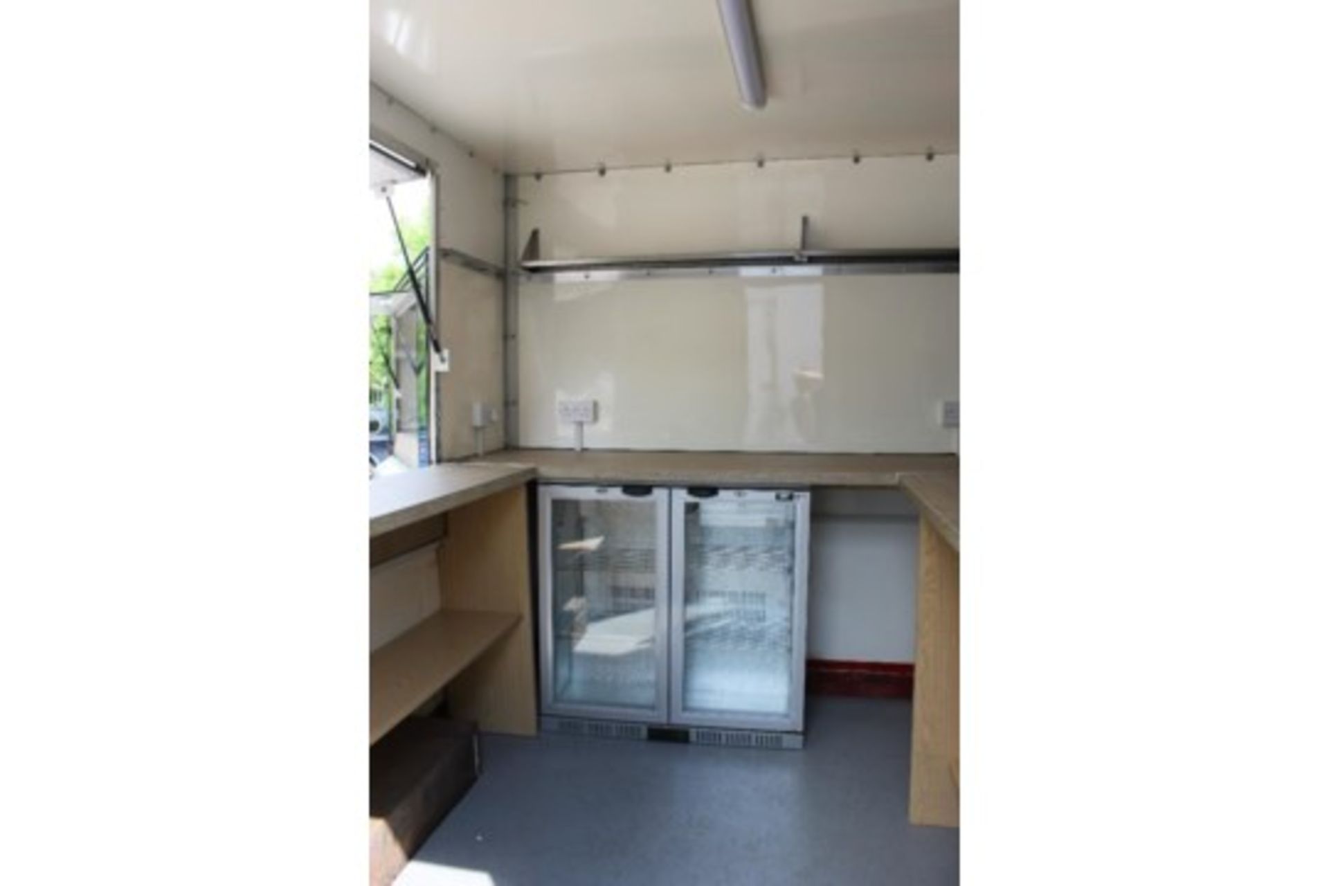 Catering Trailer – Black – 7ft x 5ft – Refurbished - NO VAT   Completely re-wired: New fuse box - Image 4 of 7