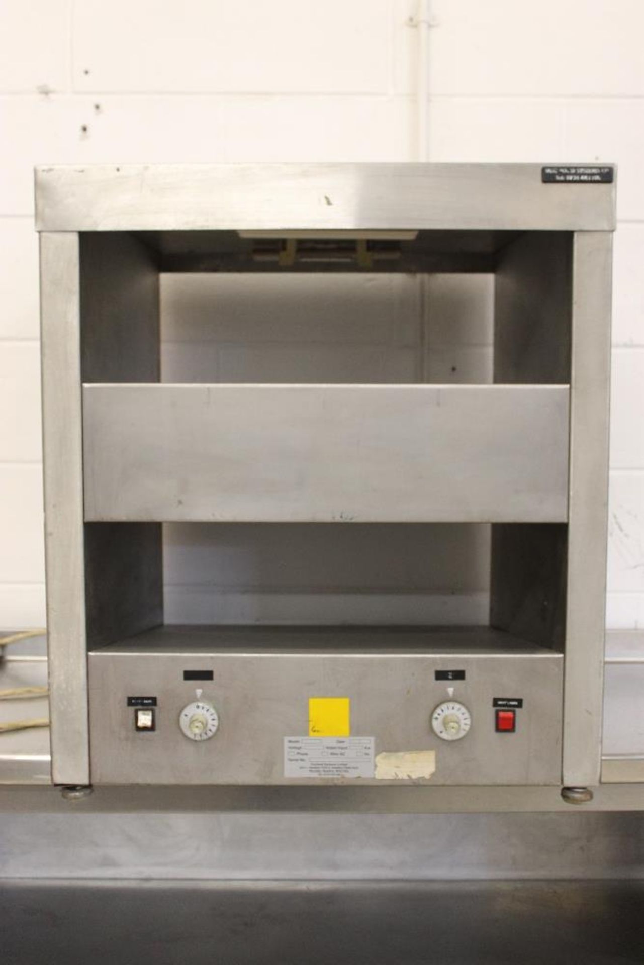 Stainless Steel heated Burger Chute – missing button cover - Image 2 of 2