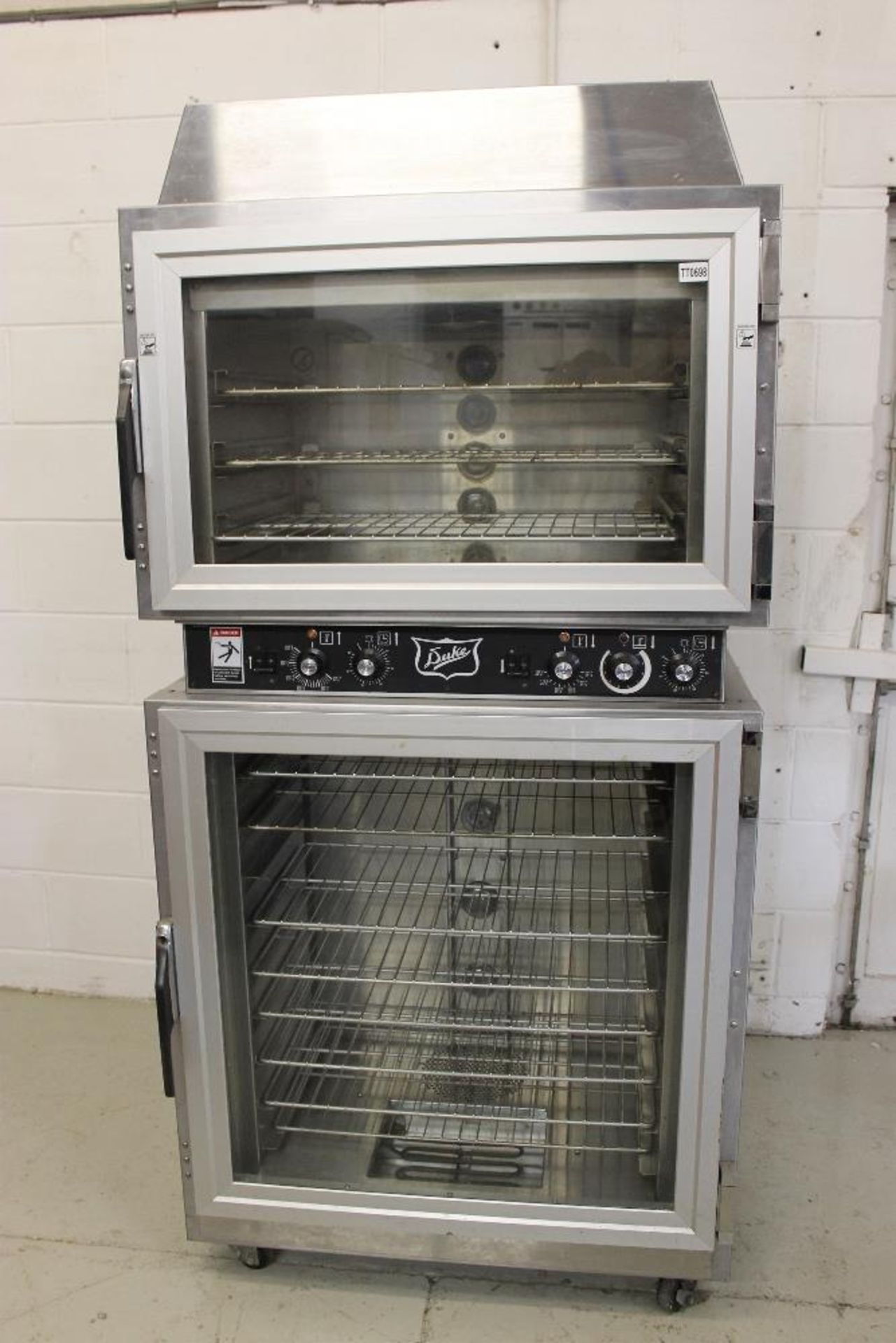 Duke Twin Ovens – 1 x Steam Oven – 1 x Convection Oven – Electric SN30-JDJD-0317 -W95cm x H200cm x