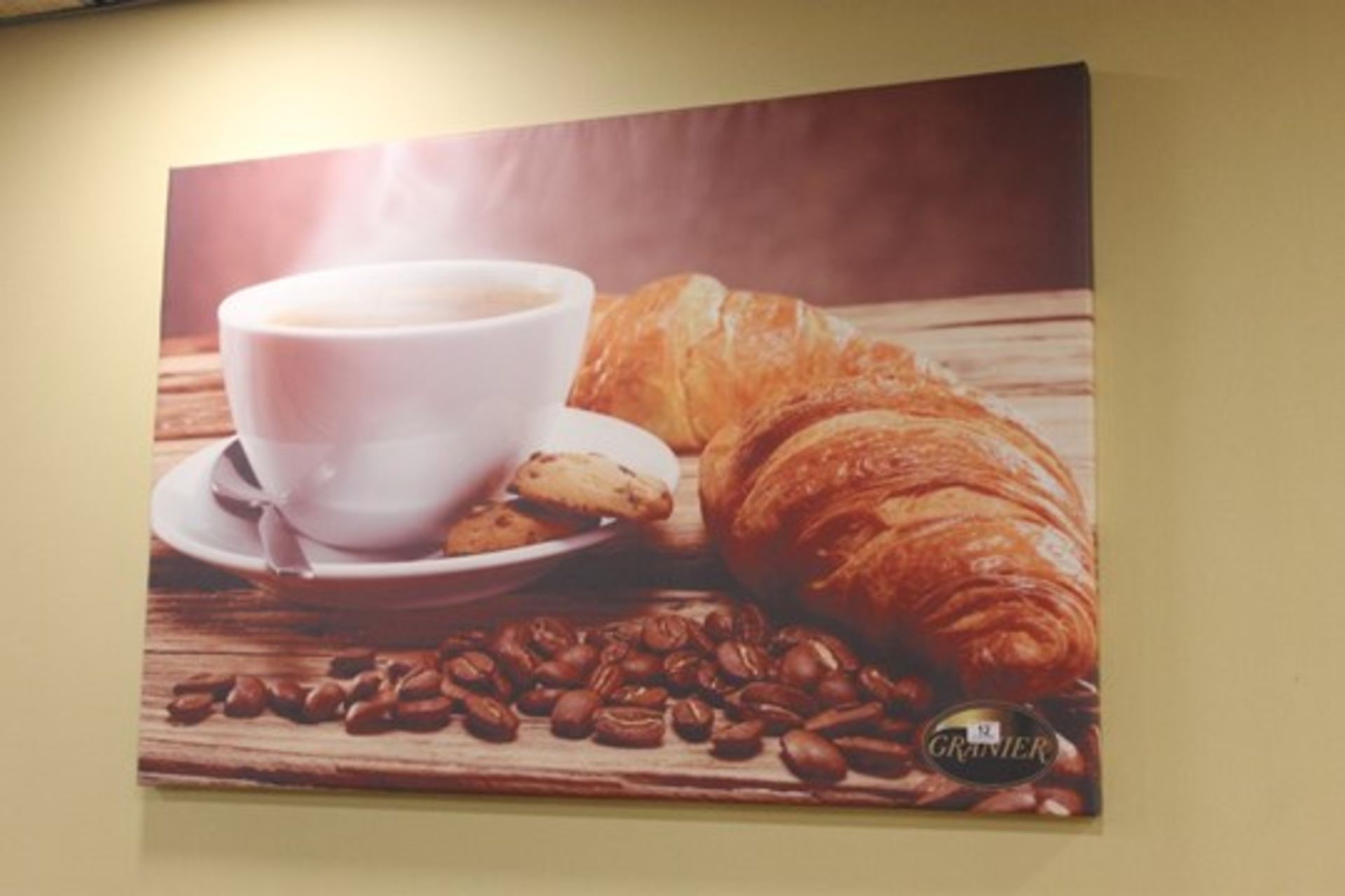 Four Bakery / Café Canvas Wall Prints -W130cm x H90cm - Image 3 of 4