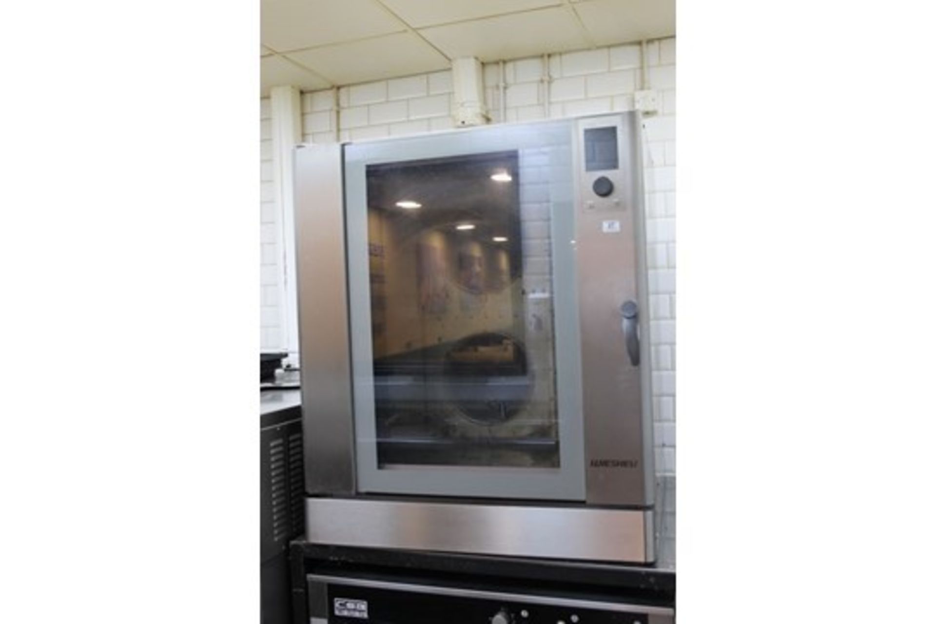 WIESHEU 10 Grid Electric Combi / Steam Oven – 3ph – Excellent “as new” condition This item only used