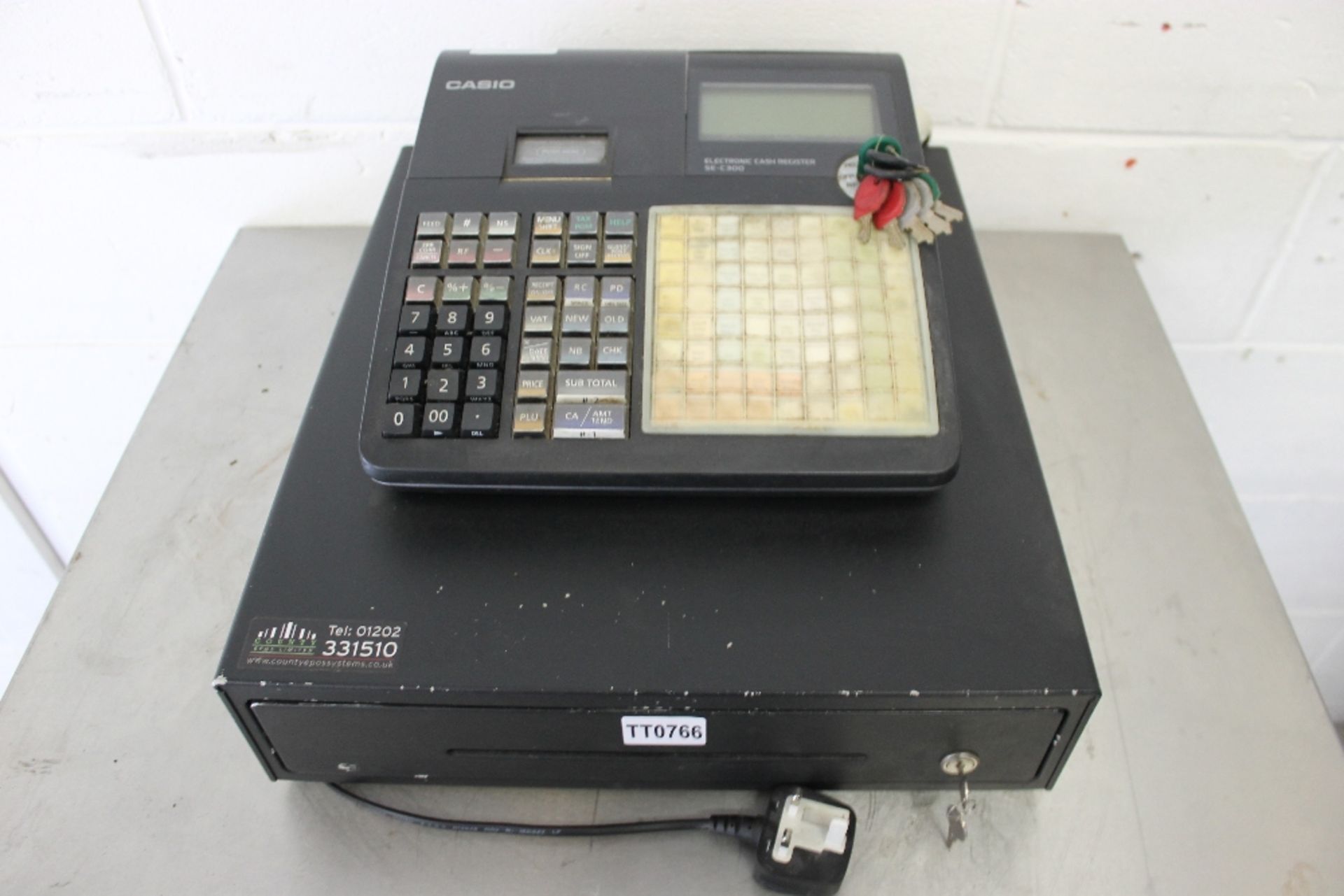 Casio SE-C300 Electronic Cash Register - Image 3 of 3