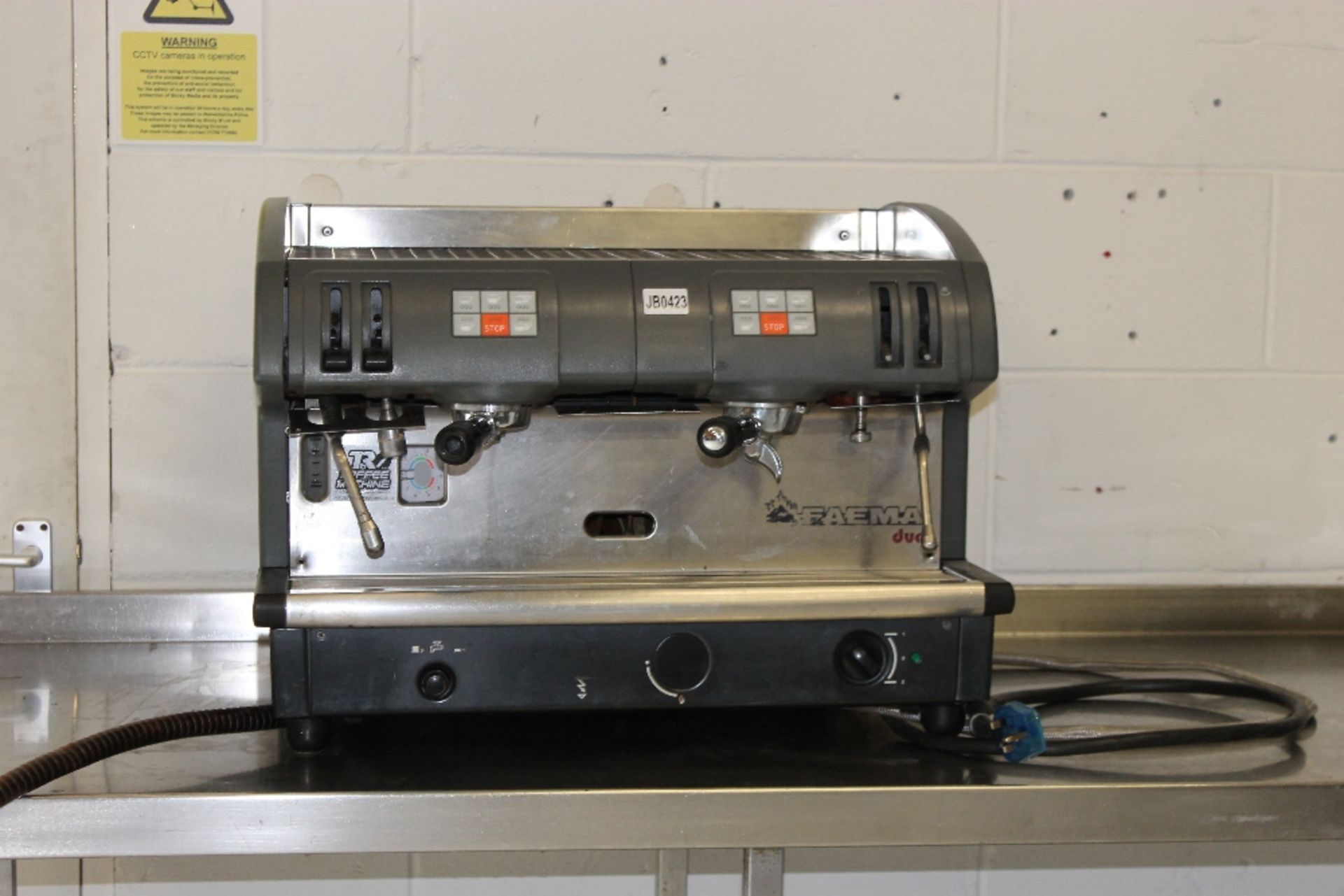FAEMA 2 Group Espresso / Cappuccino Coffee Machine -1ph – NO VAT