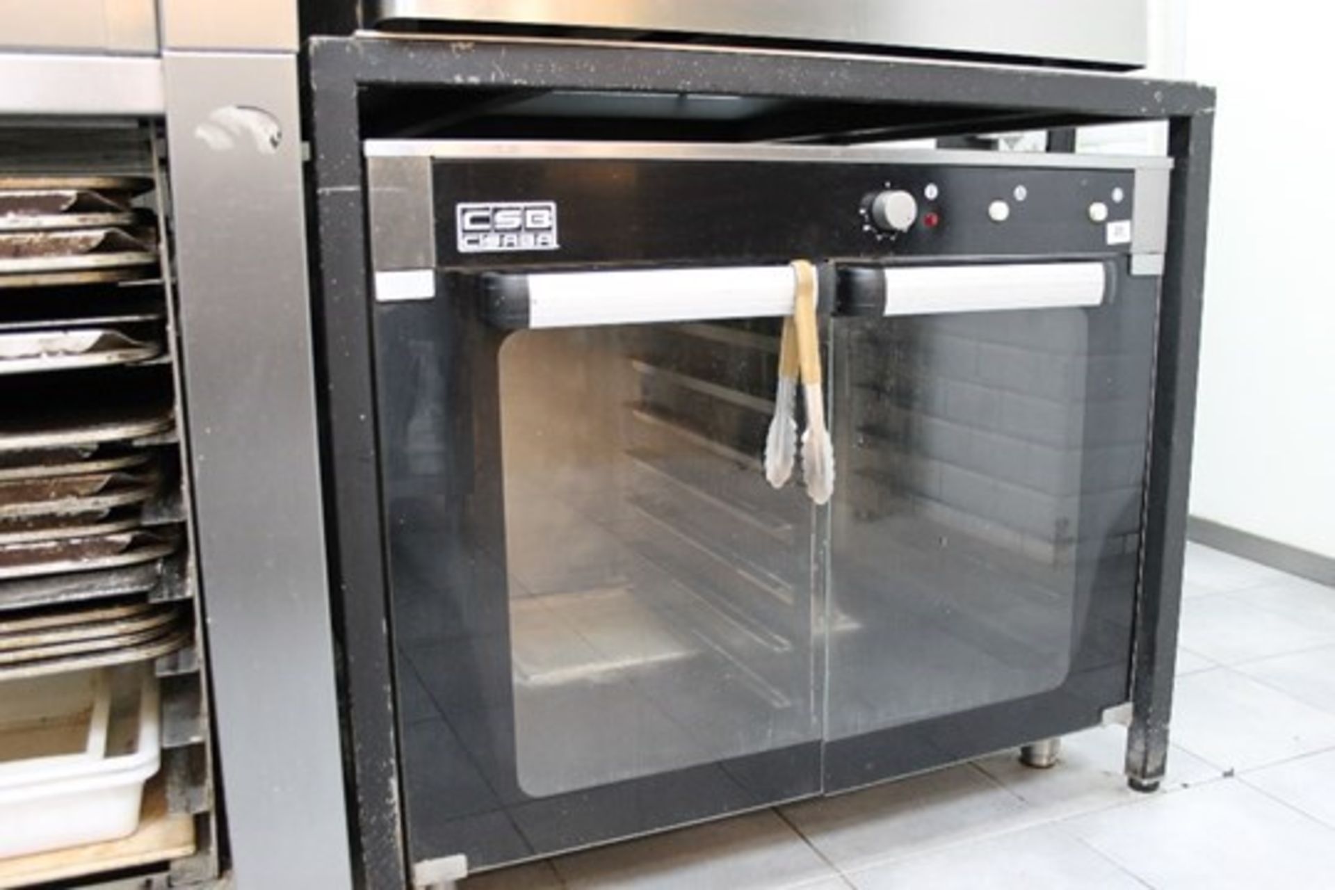 CSB CISABA Double Door 14 Tray Dough Prover – 1 Glass door broken Only used for 1 2months LAST - Image 2 of 2