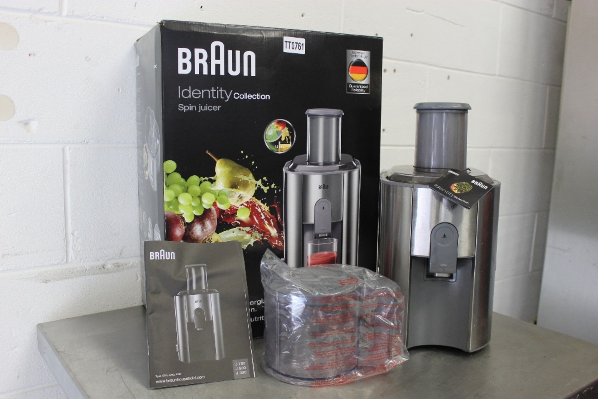 Braun Juicer – Identity Collection – New & Boxed