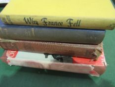 Military History WWI & WWII: 4 books including 'Experiences of a dug-out 1914-1918' by Major General