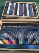 125 piece art set, new.  Estimate £20-30.