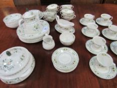 Royal Doulton 'Provencal' dinner & tea service (8 settings). Estimate £50-80.