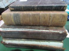 Modern History of England, volumes 2 & 3 & a book of Common Prayer & Good Words