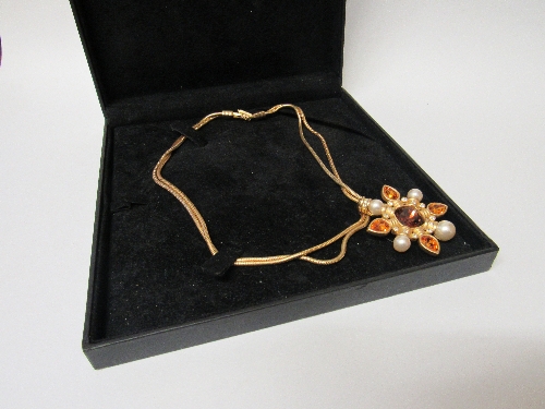 Swarovski 'Jewellers' collection choker necklace pendant. - Image 2 of 2
