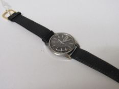 Seiko automatic men's wrist watch with face face day and date No 371201. Estimate £40-60