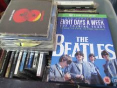 Box of 30plus CD inc. Beatles etc. Estimate £20-30.