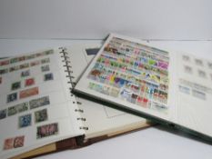 Box of stamps in 9 albums, World ranges. Estimate £40-50.