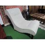 Zaparah beige contemporary easy chair by Sofa.com. Estimate £20-30.