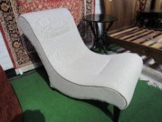 Zaparah beige contemporary easy chair by Sofa.com. Estimate £20-30.