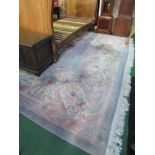 Pale blue ground Chinese 'Kayam' carpet, 366cms x 274cms