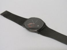 Skagen chronograph watch - SKW6186, going. Estimate £30-50.