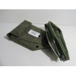 Army folding shovel. Estimate £5-10.