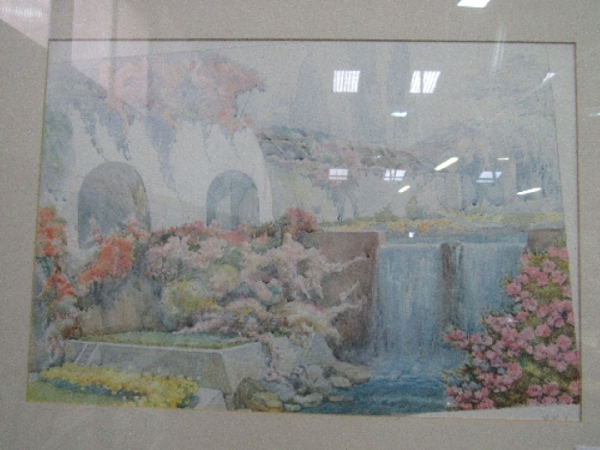 Framed & glazed watercolour of an estuary scene 'Be At Peace' signed Michael Goymour & framed & - Image 2 of 2
