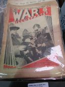 Qty of 'war illustrated' magazines & various other related magazines