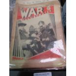 Qty of 'war illustrated' magazines & various other related magazines