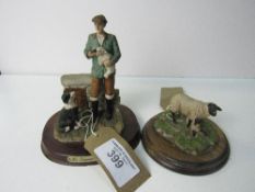 Leonardo Collection shepherd & Country Artists Ewe & lamb
