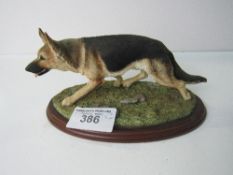 Border Fine Arts 'Willing to Share', Border Collies & Border Fine Arts German Shepherd, ref B0532