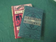 Social History: 2 books, 1 about Etiquette, 'The Manners of Polite Society', circa 1878 with