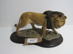 Country Artists lion figurine 'Dignity'. Estimate £10-20.