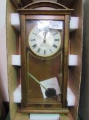 Seiko Westminster Wittington pendulum wall clock. Estimate £30-40.