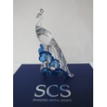 Swarovski Annual Edition, 2015, Companion Piece, White Peacock, no. 5063695. New & boxed.