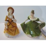 Royal Doulton 'Lynne' & Royal Doulton 'Sandra'. Estimate £20-30.