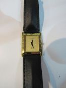 Gucci unisex Quartz watch, model 4200 fm, going order. Estimate £50-60.