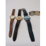 4 assorted wristwatches