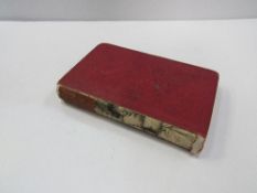 Hints on Shooting & Fishing by Christopher Idle, 1845 with cloth bound (spine worn). Estimate £15-