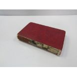 Hints on Shooting & Fishing by Christopher Idle, 1845 with cloth bound (spine worn). Estimate £15-