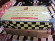 2 vintage laundry boxes. Estimate £5-10.