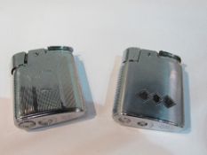 2 Ronson Whirlwind petrol lighters. Estimate £10-20.