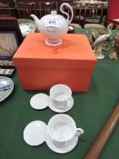 Newchi modernist design porcelain tea set