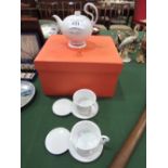 Newchi modernist design porcelain tea set