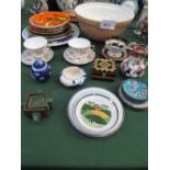 Mason china mixing bowl, Mason Mandalay small jug, 3 pieces of Villeroy & Boch 'Naif' design & other