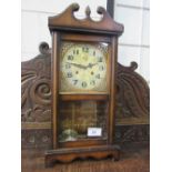 A Three Star free standing clock (31 day), height 87cms. Estimate £10-20.
