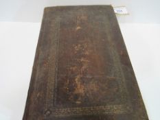 A large Family Bible dated 1828. Estimate £10-20.