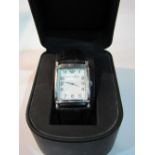 Emporio Armani gent's Quartz watch, going order, boxed. Estimate £50-60.