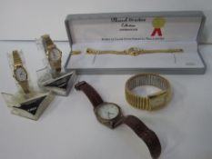 Marcel Drucker wrist watch (boxed), stainless still back, serial 21-779G with Japanese movement &