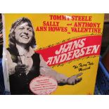 7 LP's, all autographed by the artists including: Tommy Steele, Glen Miller Band & Vince Hill.