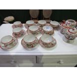 Chinese porcelain tea set. Estimate £10-20.