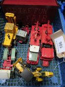Assorted model trucks
