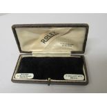 Rolex small jewellery case, marked A Chillcott & Co, Bristol